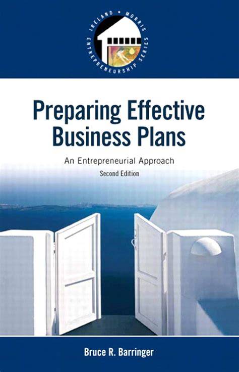preparing effective business plans barringer