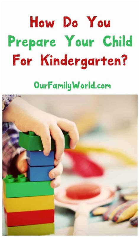 Preparing Your Child For Kindergarten Things To Teach Kindergarten Schoolwork - Kindergarten Schoolwork