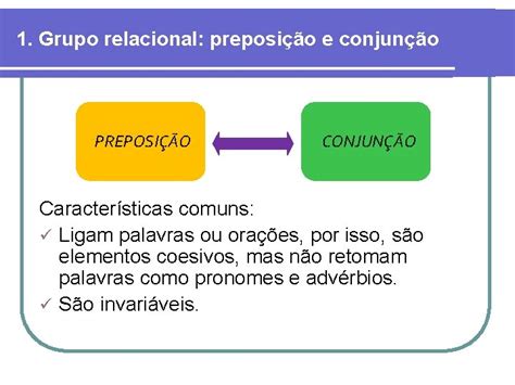 Preposição E Conjunção