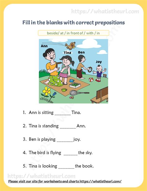 Prepositions Visual Vocabulary Worksheets Bundle Your Home Prepositions Worksheet High School - Prepositions Worksheet High School