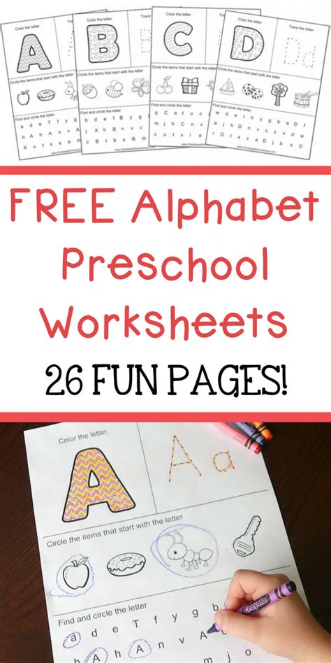 Preschool Alphabet Worksheets Free Homeschool Deals Alphabet Worksheet Preschool - Alphabet Worksheet Preschool
