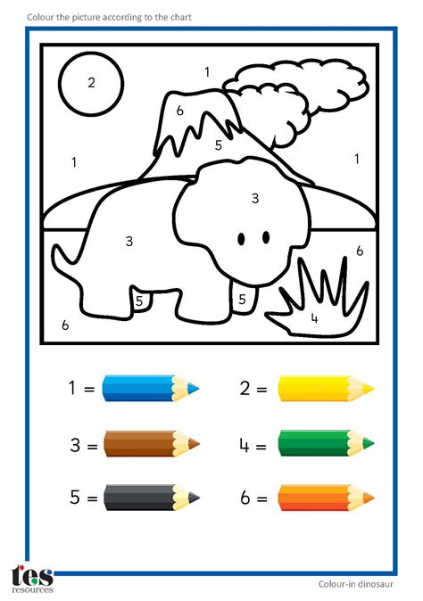 Preschool Color By Number Pages Free Homeschool Deals Preschool Numbers Coloring Pages - Preschool Numbers Coloring Pages