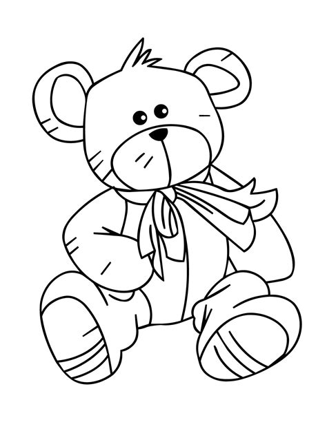 Preschool Coloring Pages Coloringkids Org Bear Coloring Pages Preschool - Bear Coloring Pages Preschool