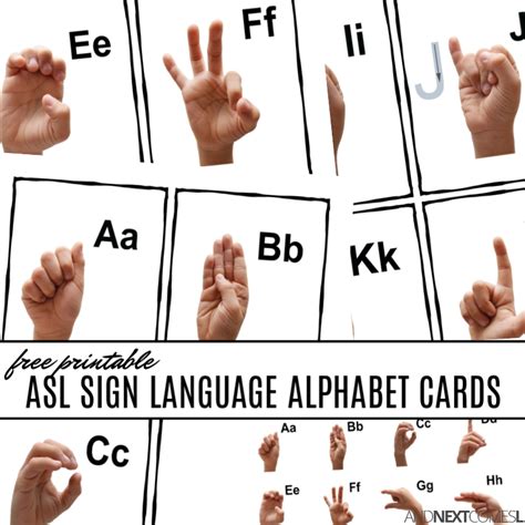 Preschool Corner Sign Language Alphabet Cards Preschool Sign In Sheets - Preschool Sign In Sheets