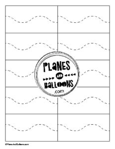 Preschool Cutting Strips Planes Amp Balloons Preschool Cutting Practice Worksheets - Preschool Cutting Practice Worksheets