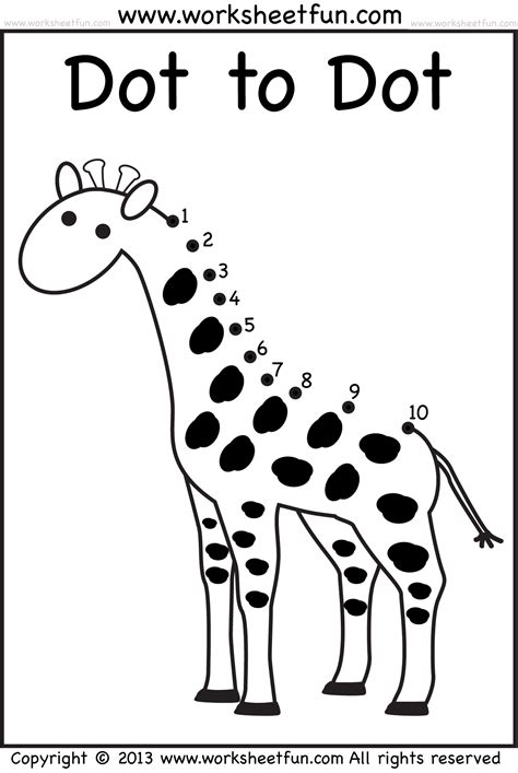 Preschool Dot To Dots Worksheets Amp Free Printables Preschool Dot To Dot Worksheets - Preschool Dot To Dot Worksheets