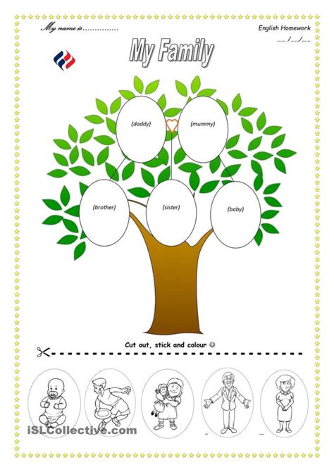 Preschool Family Tree Worksheet   Family Tree For Kids Project Amp Printables For - Preschool Family Tree Worksheet