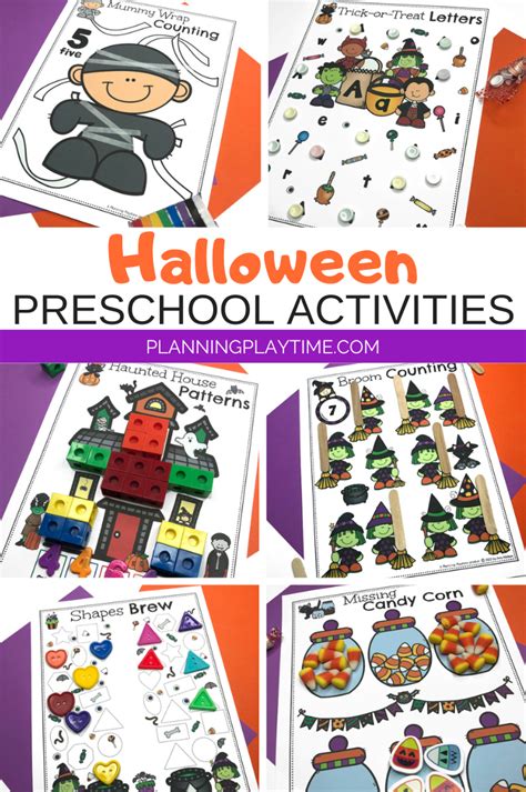 Preschool Halloween Activities Planning Playtime Halloween Worksheets For Preschool - Halloween Worksheets For Preschool