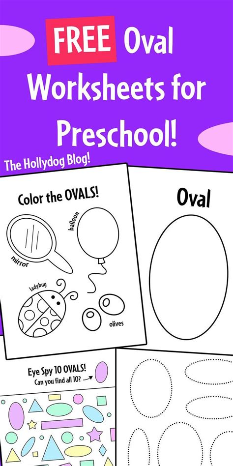 Preschool Homeschool Curriculum Ovals Lesson Plan Oval Activities For Preschool - Oval Activities For Preschool