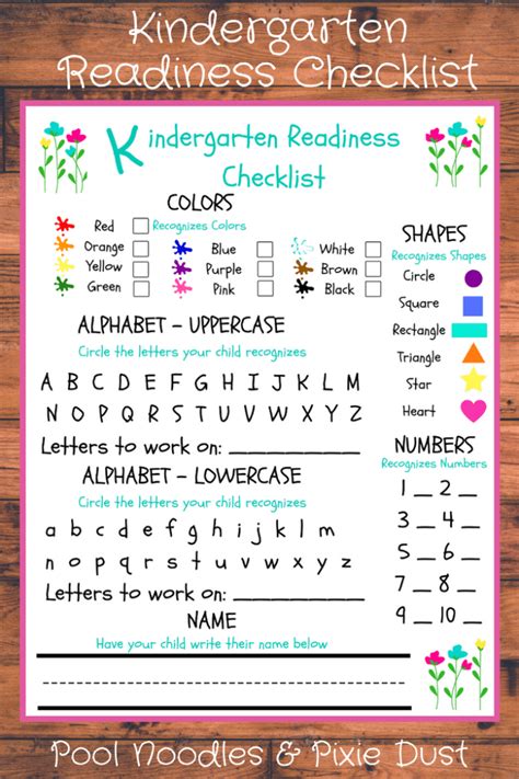 Preschool Kindergarten Readiness Evaluation Baker Kindergarten Evaluation - Kindergarten Evaluation
