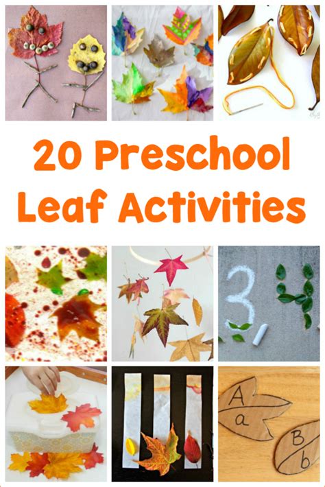 Preschool Leaf Theme Math And Literacy Printables Leaf Printables For Preschool - Leaf Printables For Preschool
