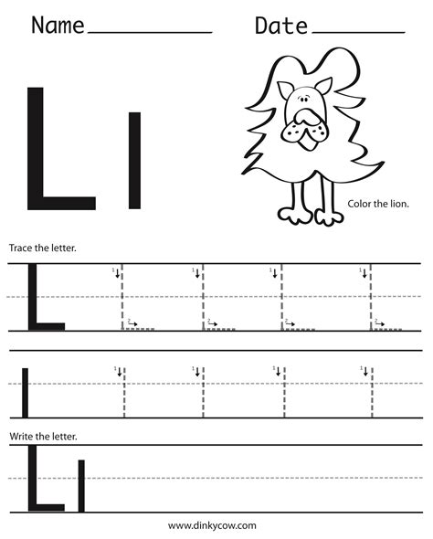 Preschool Letter L Worksheets Pdf Askworksheet Letter L Preschool Worksheet - Letter L Preschool Worksheet
