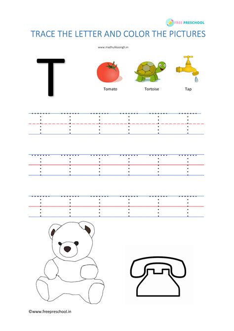 Preschool Letter T Tracing Worksheets Letter T Tracing Worksheets Preschool - Letter T Tracing Worksheets Preschool