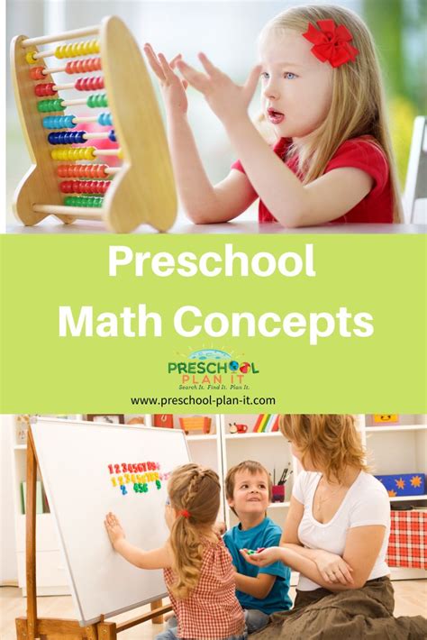 Preschool Math Concepts Math Objectives For Preschoolers - Math Objectives For Preschoolers