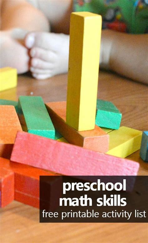 Preschool Math Skills And Goals Fantastic Fun Amp Math Objectives For Preschoolers - Math Objectives For Preschoolers