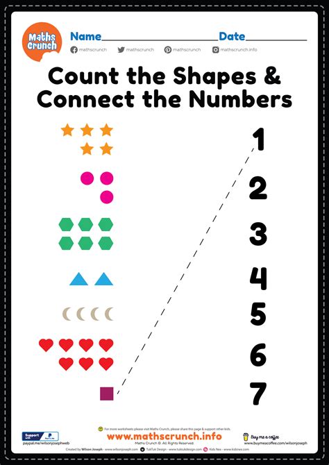 Preschool Math Worksheets Simple Math For Preschoolers - Simple Math For Preschoolers