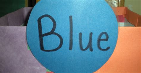 Preschool Playbook Blue Like The Sky Blue Objects For Kindergarten - Blue Objects For Kindergarten