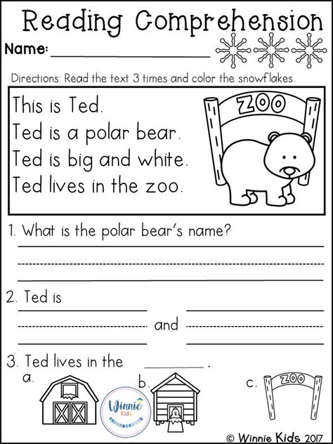 Preschool Reading Comprehension Teaching Resources Tpt Preschool Reading Comprehension Worksheets - Preschool Reading Comprehension Worksheets