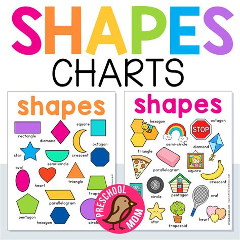 Preschool Shapes Charts Preschool Mom Rhombus Activities For Preschoolers - Rhombus Activities For Preschoolers