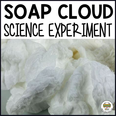 Preschool Soap Cloud Science Experiment Pre K Printable Soap Science Experiment - Soap Science Experiment