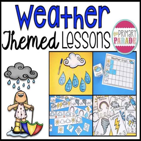 Preschool Weather Activities The Primary Parade Weather Math Activities For Preschool - Weather Math Activities For Preschool