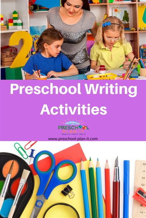 Preschool Writing Activities Interest Center Preschool Writing Lesson Plans - Preschool Writing Lesson Plans