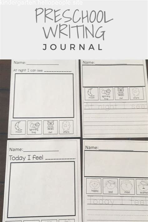 Preschool Writing Journals   Creating Our Preschool Journals Midkid Mama - Preschool Writing Journals