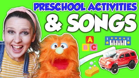 Preschool Learning Activities and Songs  Learn at Home with Ms