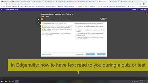 Prescriptive Test Edgenuity