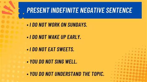 Present Indefinite Negative Sentence In Hindi