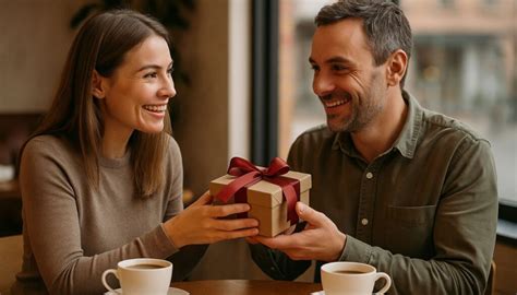 present till en man dejtar