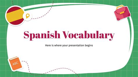 presentation slides in spanish