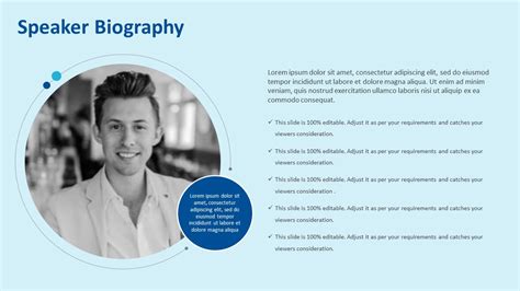 presentations outline example powerpoint biography