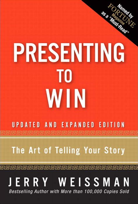 Read Presenting To Win The Art Of Telling Your Story 