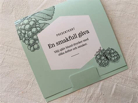 presentkort pa systembolaget