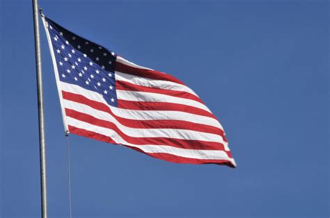 Presidednt Waving American Flag