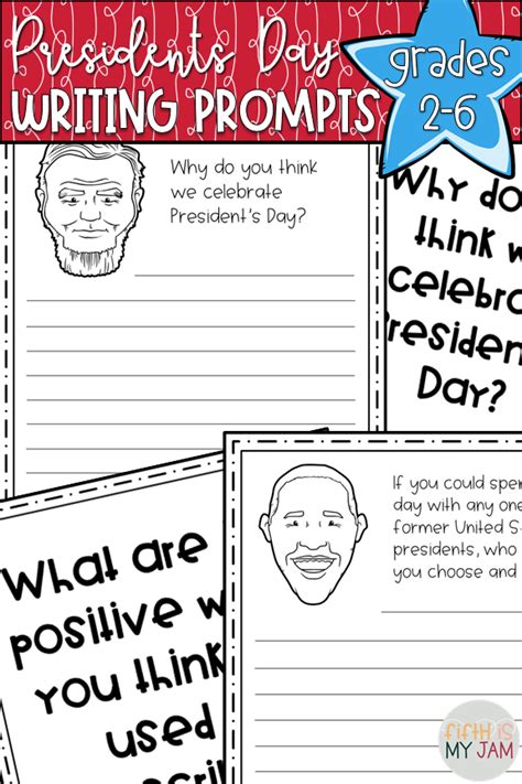 President 8217 S Day Writing Prompts 8211 Presidents Day Writing Prompts - Presidents Day Writing Prompts
