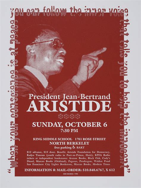 president jean bertrand aristide biography sampler