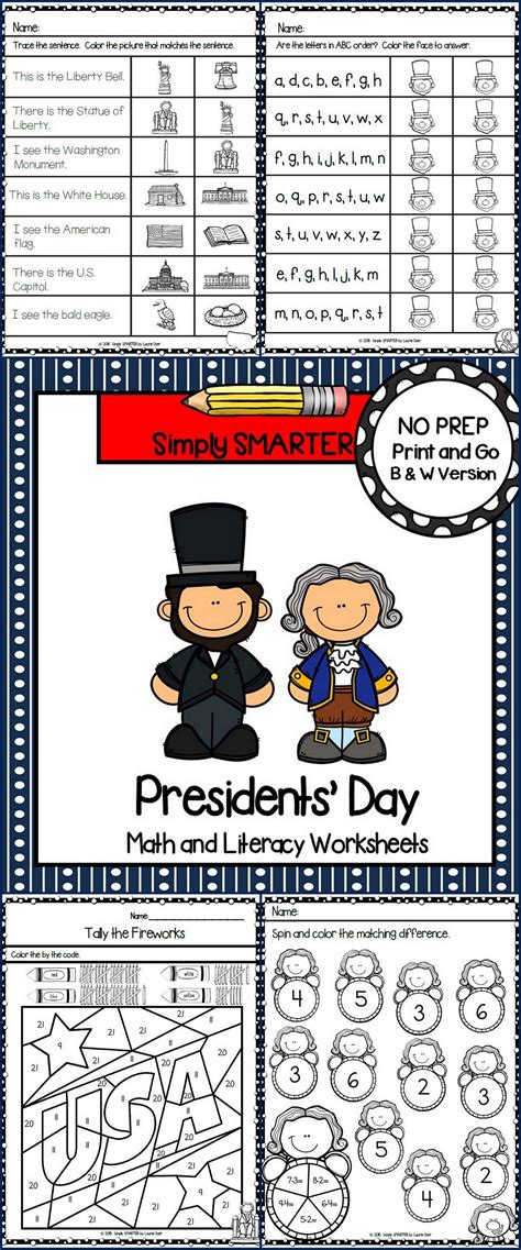 Presidents Day Math Worksheet Teaching Resources Tpt Presidents Day Math Worksheets - Presidents Day Math Worksheets