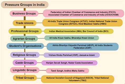 Pressure Groups In India