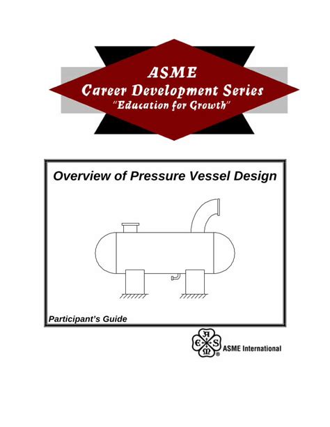 Download Pressure Vessel Design Participant Guide 