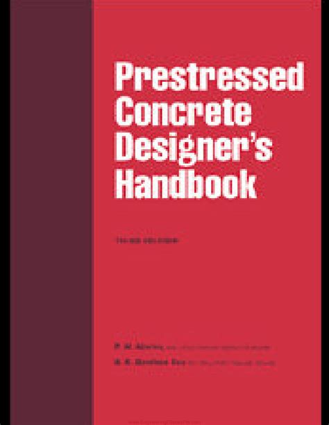 Read Online Prestressed Concrete Designers Handbook Pdf 
