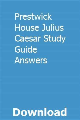 prestwick house study guide answers