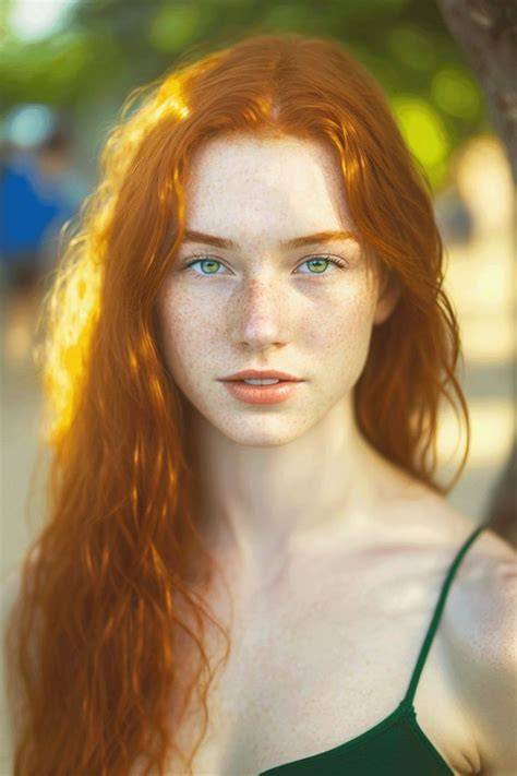 pretty redhead nude