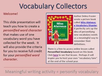 Preview Vocabulary Quot Collecting Quot Resources For 6th Grade Vocab Book - 6th Grade Vocab Book