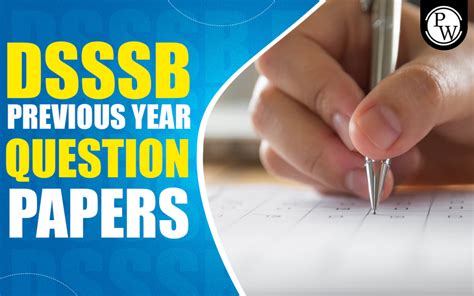 Download Previous Question Papers Of Dsssb Exams 