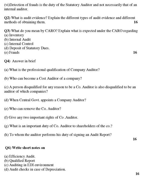 Read Online Previous Year Question Paper Of Icwai Inter 