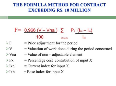 price escalation formula excel