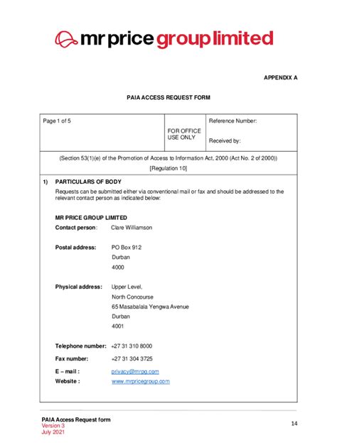 price on application