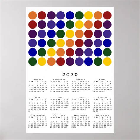 Pride 2020 Calendar